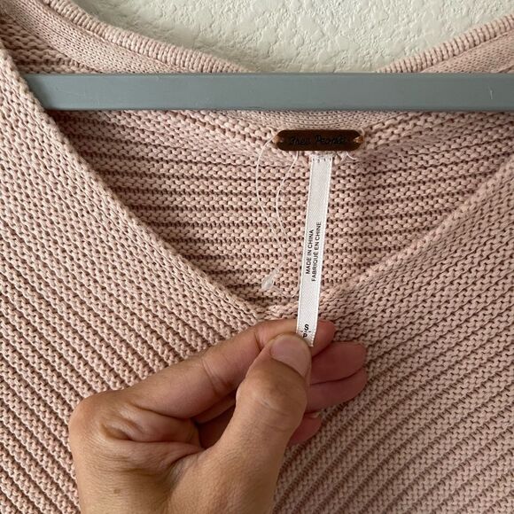 Free people thick knit oversized sweater - Picture 2 of 6